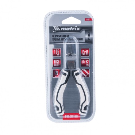 Кусачки торцевые Mini 105 мм авторазжим Pro Matrix 17837 купить в Уфе