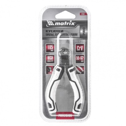 Кусачки торцевые Mini 105 мм авторазжим Pro Matrix 17837 купить в Уфе