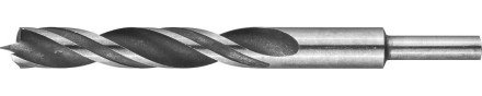 Сверло по дереву, двухленточное, спиральное, KRAFTOOL 29400-150-13, d=13x150мм 29400-150-13 купить в Уфе