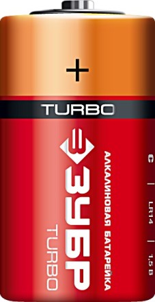 Батарейки TURBO алкалиновые C 15В серия Без серии купить в Уфе