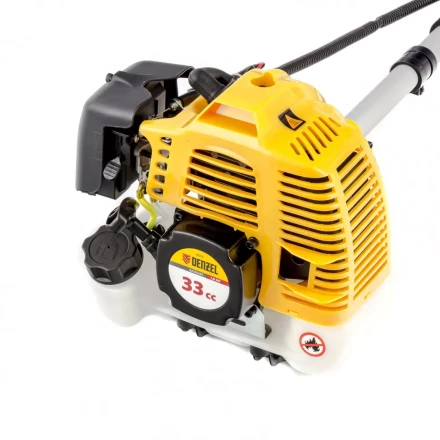 Триммер бензиновый Denzel DT 33 неразъемная штанга 96222 купить в Уфе