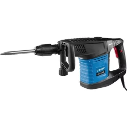 Молоток ЗУБР "ПРОФЕССИОНАЛ" отбойный, SDS-Max, 15Дж, 6кг, 3350уд/мин, 1250Вт, АВТ, кейс ЗММ-15-1250 ВК