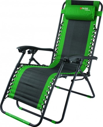 Кресло-шезлонг складное многопозиционное 160х63,5х109cм Camping Palisad 69606 купить в Уфе