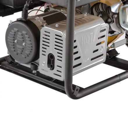 Генератор бензиновый PS 55 EA, 5.5 кВт, 230 В, 25 л, коннектор автоматики 5 PIN, электростартер Denzel 9468743 купить в Уфе