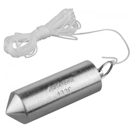 Отвес STAYER &quot;MASTER&quot; строительный со шнуром, 400г 0635-40_z01 купить в Уфе