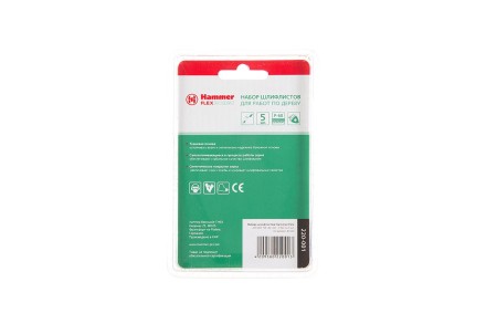 Лист шлифовальный HAMMER MF-AC 001 80 мм, Р 60, по дереву купить в Уфе