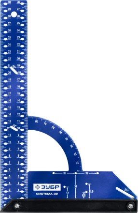 ЗУБР Система-32, разметочный мебельный угольник, Профессионал (34398-30) купить в Уфе