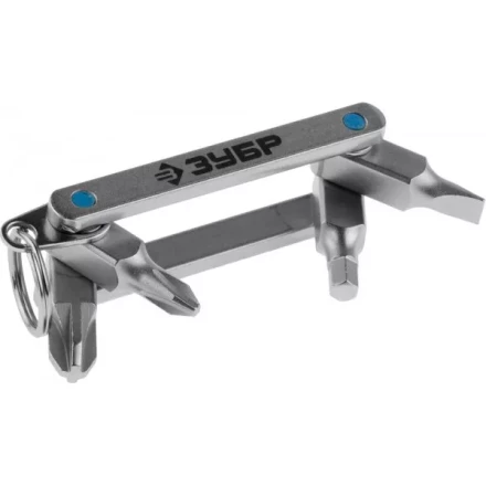 Мультитул ЗУБР&quot;ЭКСПЕРТ&quot;для горнолыжного и сноубордического снаряжения,суперкомпактный, HEX,SL 5 мм,PH №2,PZ № 3,4-в-1 27427-H4 купить в Уфе