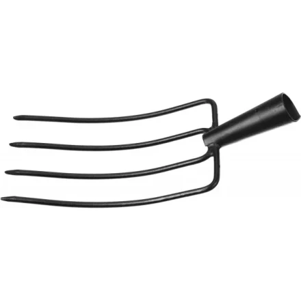 Вилы GRINDA кованые, навозные 4 круглых зубца, без черенка, 180х300мм 39720-4_z01 купить в Уфе