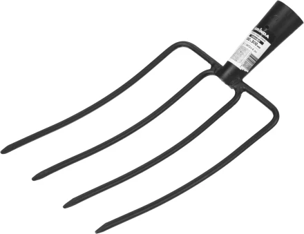 Вилы GRINDA кованые, навозные 4 круглых зубца, без черенка, 180х300мм 39720-4_z01 купить в Уфе