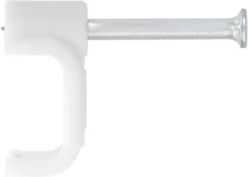 Скобы электроустановочные 7 мм прямоугольный профиль 50 штук СИБРТЕХ 47535 купить в Уфе