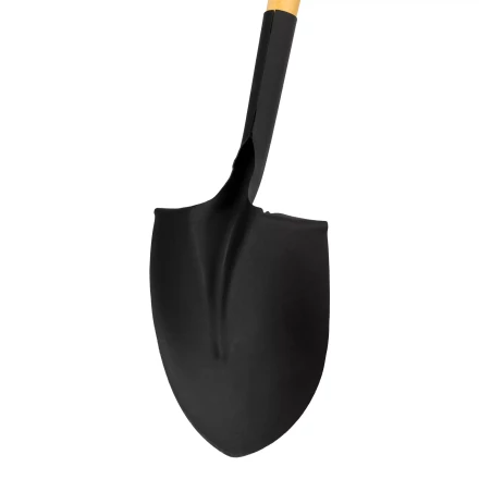 Лопата для сыпучих грузов, 215х285х1325 мм, деревянный черенок с пропиткой, Россия Сибртех 6145655 купить в Уфе