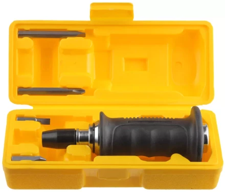 STAYER &quot;PROFI&quot;. Набор: Отвертка ударно-поворотная, обрезиненная рукоятка, с битами 25663-H4 купить в Уфе