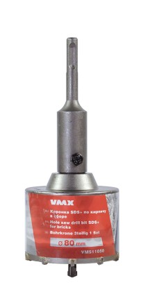Коронка SDS+ ф80 мм по кирпичу в сборе VMX 511050 купить в Уфе