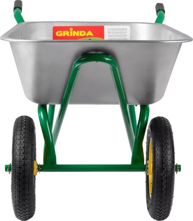 Тачка GRINDA строительная двухколесная, 110 литров 422394 купить в Уфе