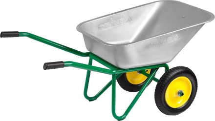 Тачка GRINDA строительная двухколесная, 110 литров 422394 купить в Уфе