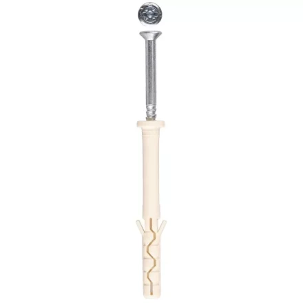 Дюбель-гвоздь ЗУБР нейлоновый, цилиндрический бортик, 6 x 40 мм, 125 шт 4-301395-06-040 купить в Уфе