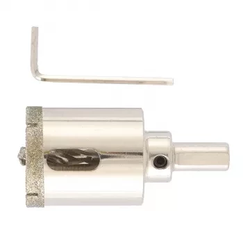 Сверло алмазное по керамограниту 35 х 67 мм 3-гранный хвостовик MATRIX 726353 купить в Уфе