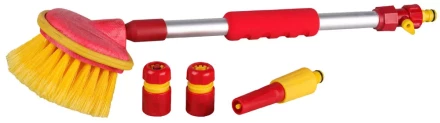 Набор GRINDA для мойки: щетка, наконечник, соединители 8-428484 купить в Уфе