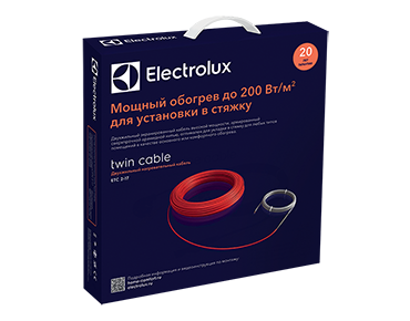 Кабель нагревательный ELECTROLUX ETC 2-17-1000 (комплект теплого пола) купить в Уфе