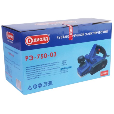 Рубанок Диолд РЭ-750-03 купить в Уфе