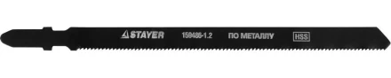 Полотна STAYER &quot;STANDARD&quot;, T318A, для эл.лобзиков, HSS, по цв. мeт, фрезер.развед, тонколист сталь, EU, T318A, 110/1,2мм, 2шт 159486-1.2 купить в Уфе