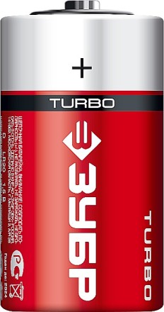 Батарейки TURBO алкалиновые D 1.5В серия Без серии купить в Уфе