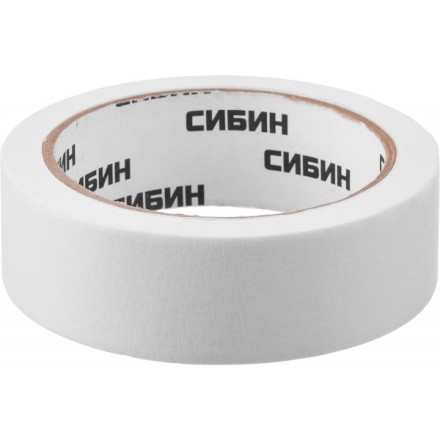 CИБИН. Малярная лента, креповая, 30мм х 25м 12111-30_z01 купить в Уфе