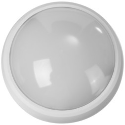 Светильник STAYER &quot;PROFI&quot; PROLight светодиодный, влагозащищенный IP65, пластиковый корпус, PC, влагозащищенный, круг, белый, 4000К, 7(60Вт) 57362-60-W