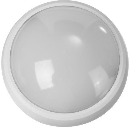 Светильник STAYER &quot;PROFI&quot; PROLight светодиодный, влагозащищенный IP65, пластиковый корпус, PC, влагозащищенный, круг, белый, 4000К, 7(60Вт) 57362-60-W купить в Уфе