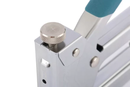 Степлер мебельный регулируемый (Handwerker) стальной корпус тип скобы 53, 4 - 14 мм GROSS 41000 купить в Уфе