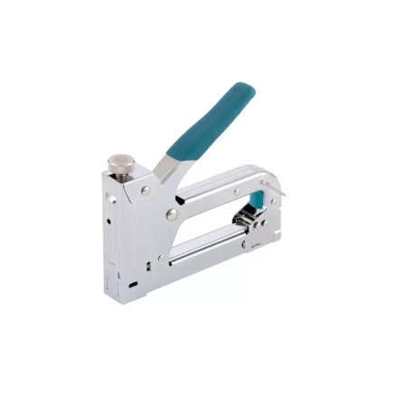 Степлер мебельный регулируемый (Handwerker) стальной корпус тип скобы 53, 4 - 14 мм GROSS 41000 купить в Уфе