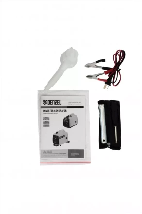 Генератор инверторный GT-2200iS, 2.2 кВт, 230 В, бак 4 л, закрытый корпус, ручной старт Denzel 94702 купить в Уфе