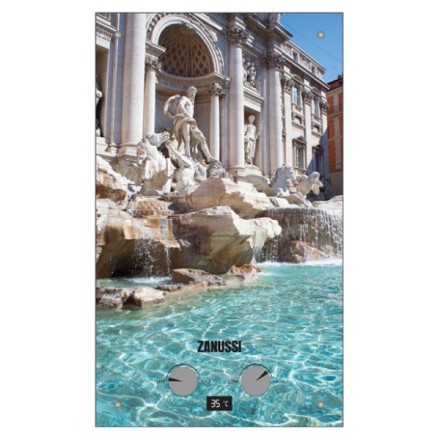Колонка газовая Zanussi GWH 10 Fonte Glass Trevi купить в Уфе