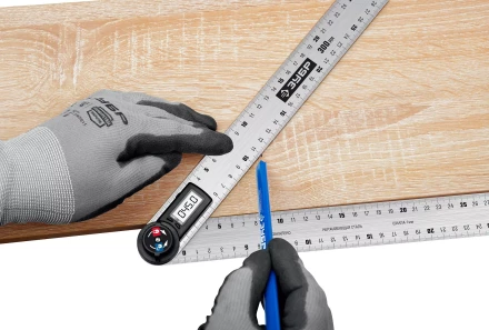 ЗУБР 300 мм, электронный транспортир-угломер, Профессионал (34296) купить в Уфе