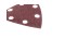 Лист шлифовальный HAMMER MF-AC 002 80 мм, Р 80, по дереву купить в Уфе