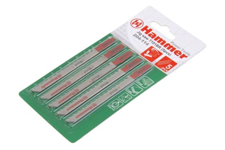 Пилки для лобзика HAMMER JG WD T101BR (5шт.) купить в Уфе