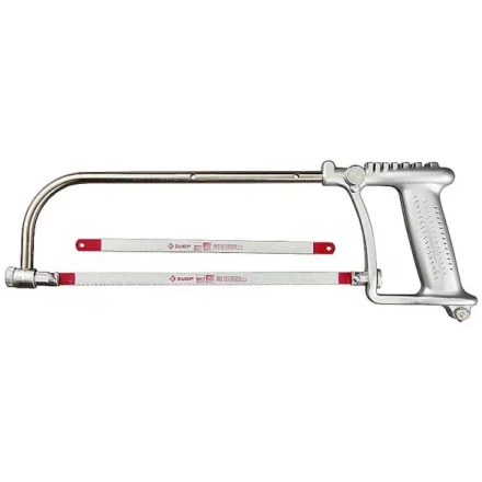 Набор ЗУБР Ножовка &quot;СОЮЗ&quot; многоф. 3-в-1: по металлу, кафелю, стеклу, приспособ. для отлома, в компл 2 полотна по металлу 4-15727 купить в Уфе