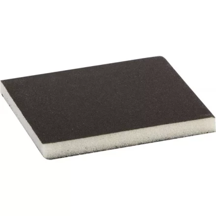 Губка шлифовальная ЗУБР "МАСТЕР" двухсторонняя, мягкий поролон, Р180, 123х98х12мм 35614-180 купить в Уфе