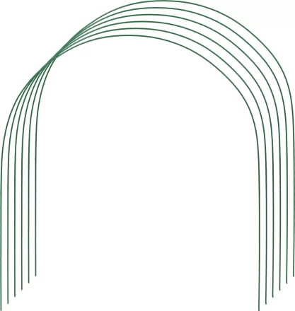 Дуги для парника GRINDA проволочные 2,2м, 6шт 422311-85-90 купить в Уфе