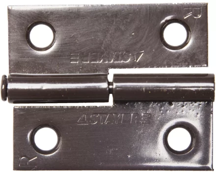 Петля дверная STAYER &quot;MASTER&quot; разъемная, цвет коричневый, правая, 50мм 37613-50-3R купить в Уфе