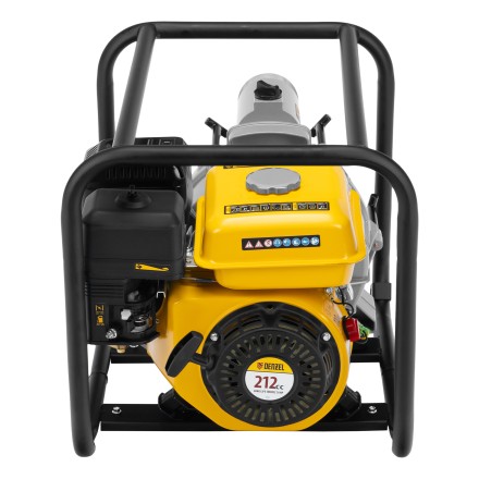 Мотопомпа бензиновая для грязной воды Denzel PX-80D7 99206, 7 л.с., 3&quot;, 1300 л/мин, глуб 8 м,напор 30 м купить в Уфе