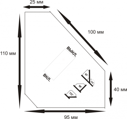 Магнитный держатель 55LBS on/off (25 кг) JW-K55 купить в Уфе