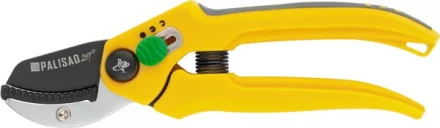 Секатор, 185мм, пружина возвратная, с наковальней, обрезиненные 2-х-компонентные пластиковые ручки  PALISAD-LUXE 60538 купить в Уфе