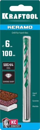 Сверла по керамограниту KERAMO 29175-100-6 купить в Уфе
