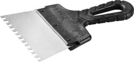 Шпатели зубчатые стальные серия СТАНДАРТ купить в Уфе