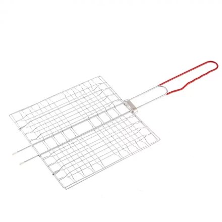 Решетка-гриль 230х230 мм хромированная PVC рукоятка Sparta 69635 купить в Уфе