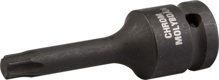 Торцовая головка KRAFTOOL &quot;INDUSTRIE QUALITAT&quot; ударная (1/2&quot;), TORX, Cr-Mo, фосфатированная, T45 27952-45_z01 купить в Уфе