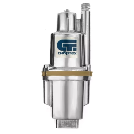 Вибрационный насос СВН300-15, верхний забор, 300 Вт, напор 75 м, 1200 л/ч, кабель 15 м Сибртех 99302 купить в Уфе