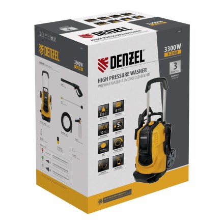 Мойка высокого давления R-230iD 3300Вт, 600 л/ч 58267 купить в Уфе